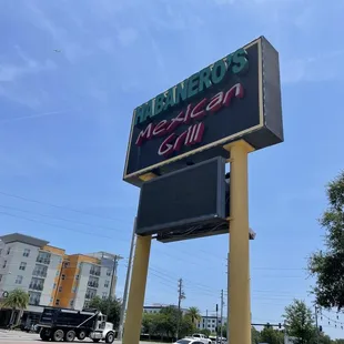 a sign for habaneros mexican grill