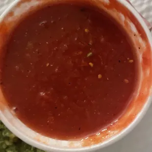 Watery Salsa