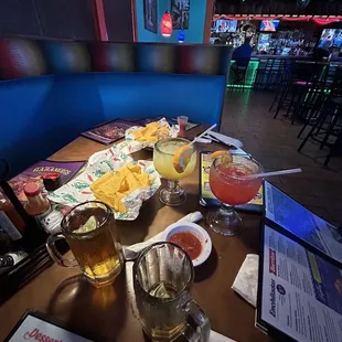 Happy Hour margaritas and beers