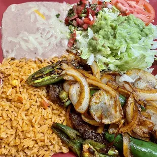 Carne Asada (tortillas not pictured)...