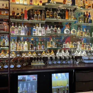 Full bar with plenty of tequila options!