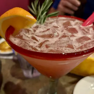 Raspberry margarita