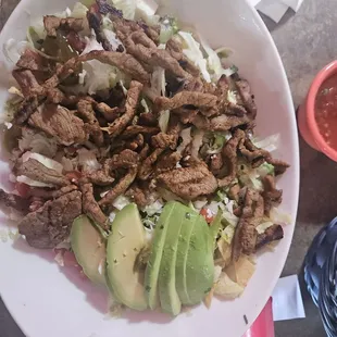 Steak salad (lunch special)