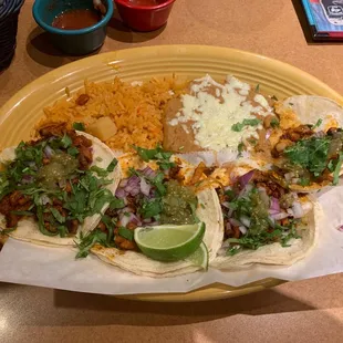 Al pastor street tacos