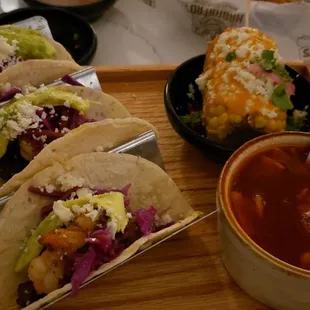 The Prestige with Street Corn and Tortilla Soup