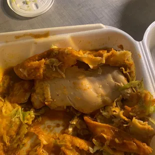 My shredded enchilada...