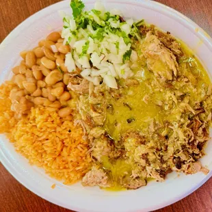 #14 Combo Green Chile Pork