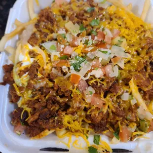 The receipt said pastor fries.