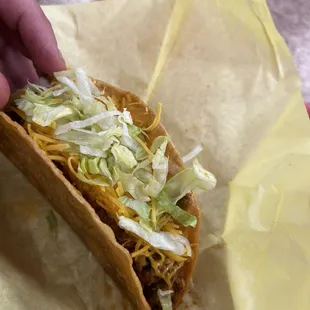 Ground beef taco so good