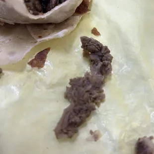 Huge piece of gristle