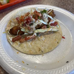 Fish taco - Wednesday special