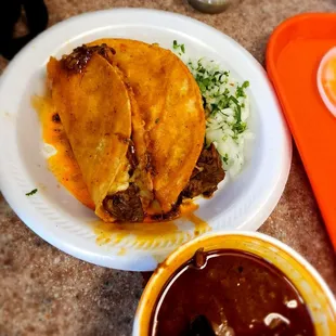 Quesa Birria Tacos