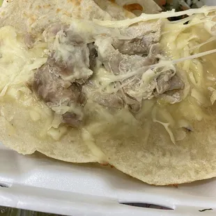 Shredded Chicken Quesadilla