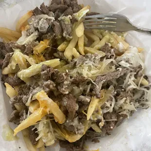 Carne asada fries