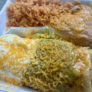 Chimichanga plate