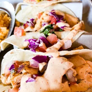 Salmon Tacos