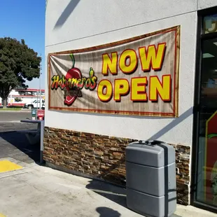 now open sign