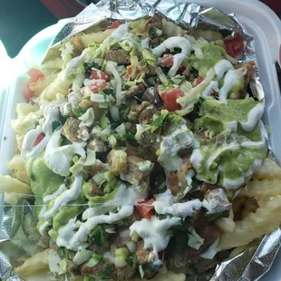 Carne asada fries