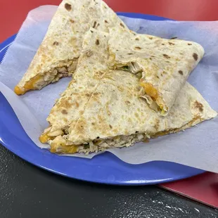 Grilled Chicken Quesadilla
