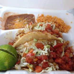 Fish Taco Platter
