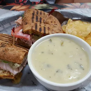 Chicken artichoke soup and the Rutherford