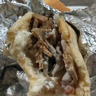 Gyro, which at the moment this photo was taken was enjoyable.