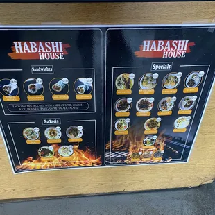 Quick menu options