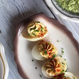 Smoked Deviled Eggs