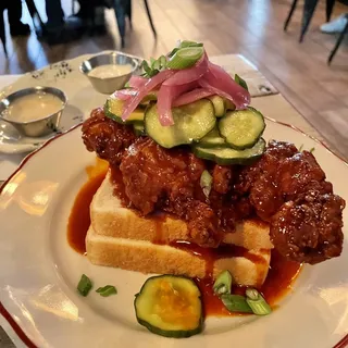 Nashville Hot Fried Chicken Sandwich