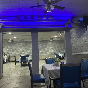 the interior of a restaurant