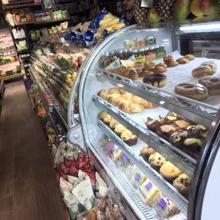 Pastries coffee muffins donuts and many more