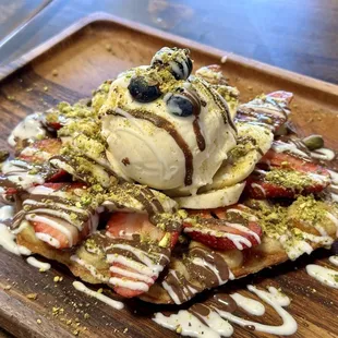 Habibi Special Waffle @ColumbusFoodDude