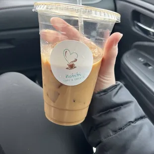 French vanilla latte