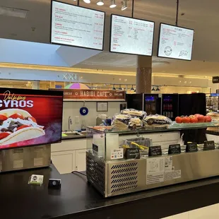 Habibi Cafe located in the food court at Oak Park mall!  Amazing food, menu selection &amp; service, love, love, love!