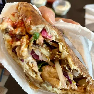 Chicken Pita Sandwich