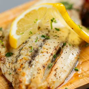 Grilled Barramundi Entree