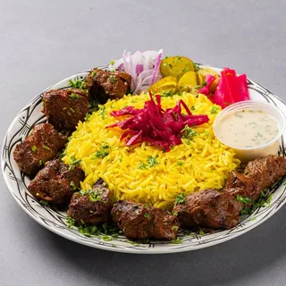 Beef Shish Kebab entree