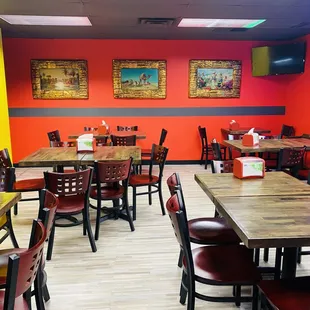 the interior of a restaurant