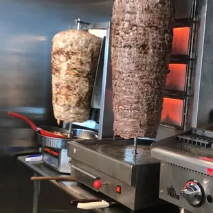 in a commercial kitchen