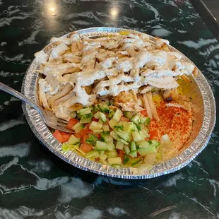 Rice Platter with Chicken