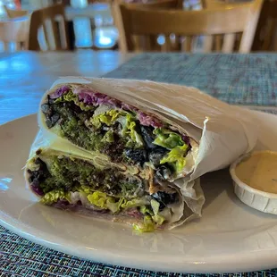 Heavenly Falafel Wrap