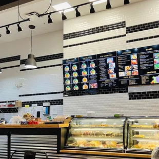 the interior of a restaurant