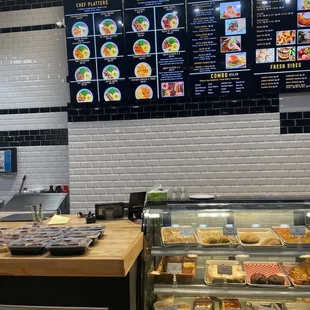 a view of the menu