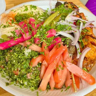 Mixed Kabob Platter