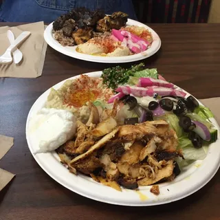 Chicken Shawarma Platter