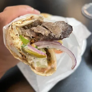 Beef Shawarma Pita