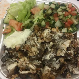 Mixed Shawarma Platter