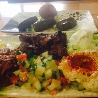 Lamb Kabob Platter