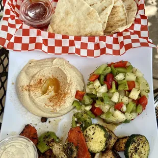 Chicken Kabob Plate