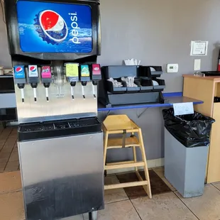 Beverage and utensils